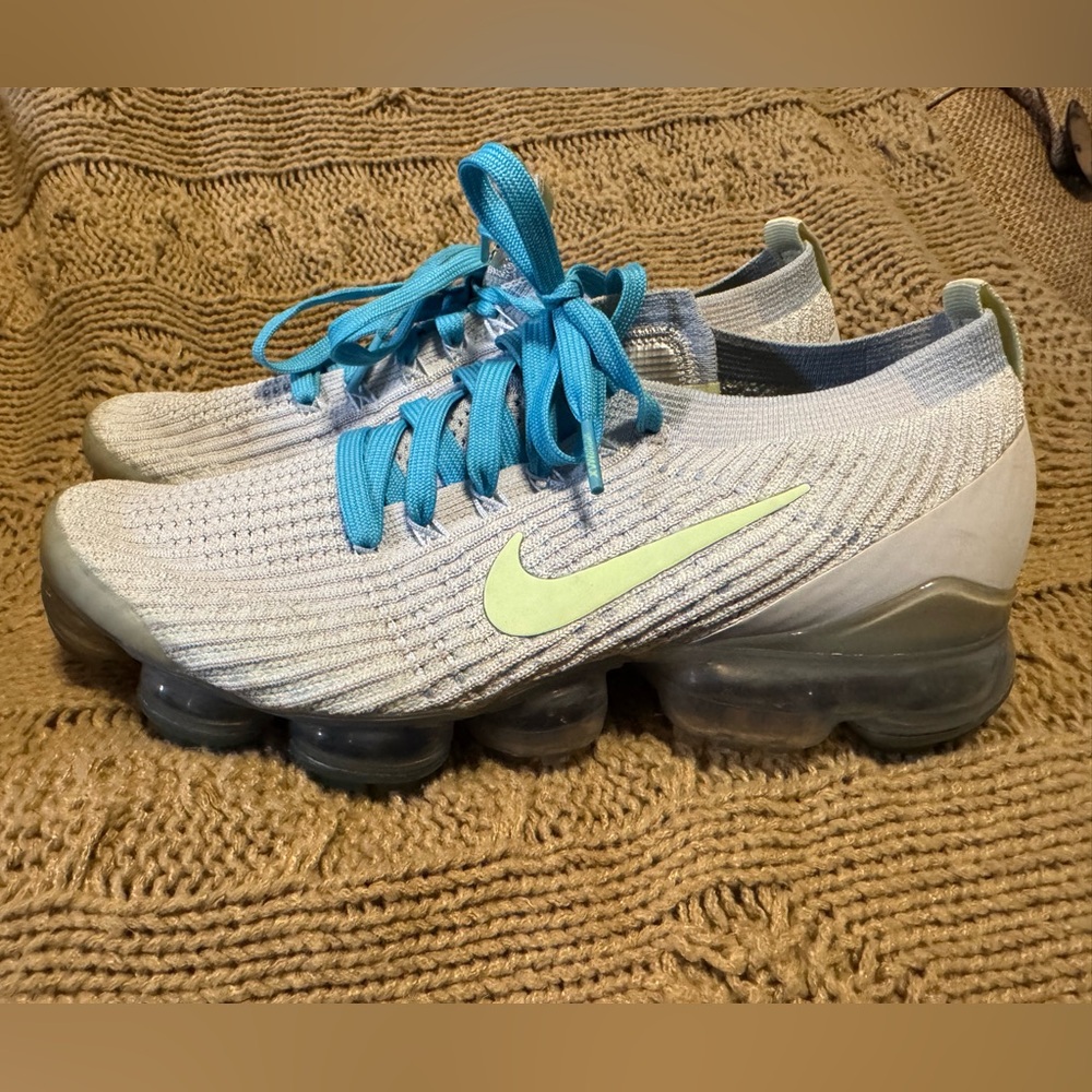 Nike sports shoes.
Comfortable.
Little used